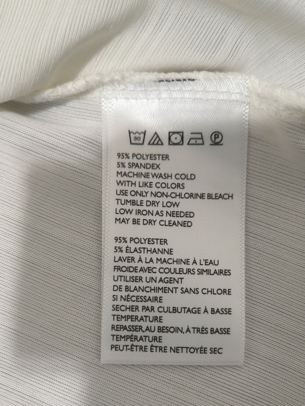 Free People White Ribbed Racerback Tank - Picture 3 of 3